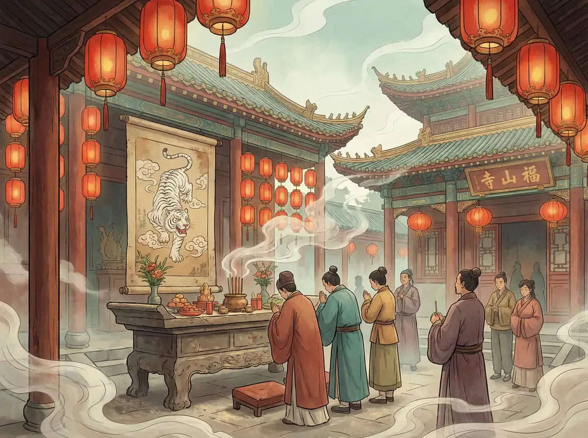 白虎神祭祀仪式 - 四虎tv | 闽南虎信仰